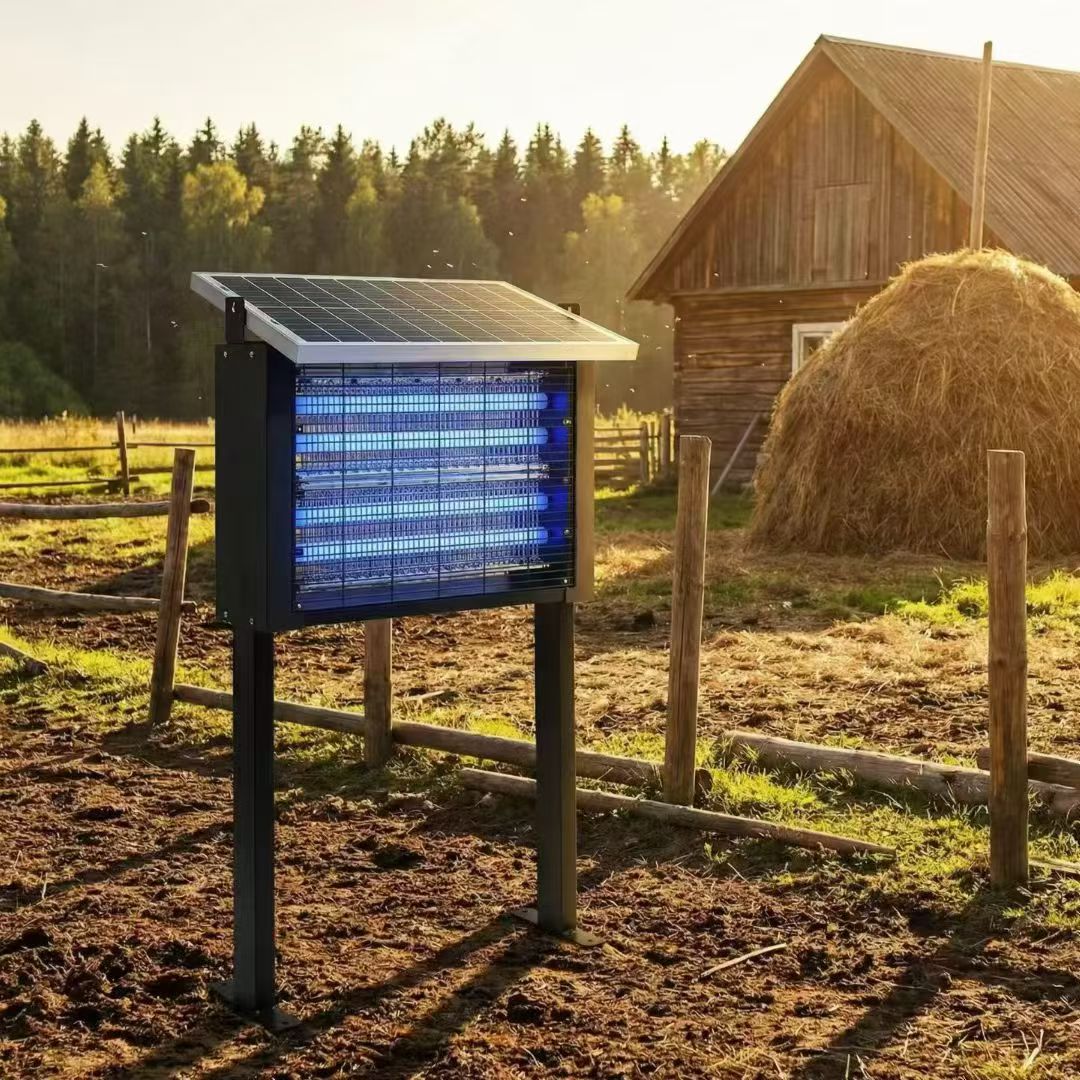 Solar Fan Suction Mosquito Trap